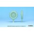 1/24 WWII German Kubelwagen Sagged Wheel set #1 for Hasegawa kits
