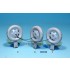1/35 WWII US GMC CCKW Cargo Truck Sagged Wheels Set for Tamiya/Hobby Boss kits (11 wheels)