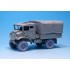 1/35 WWII British 15 CWT Truck Sagged Wheels Set for Italeri kit (5 wheels)