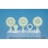 1/35 US Dodge WC 4x4 Truck Sagged Wheel set for AFV Club/Italeri kits