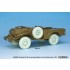 1/35 US Dodge WC 4x4 Truck Sagged Wheel set for AFV Club/Italeri kits