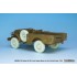 1/35 US Dodge WC 4x4 Truck Sagged Wheel set for AFV Club/Italeri kits