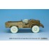 1/35 US Dodge WC 4x4 Truck Sagged Wheel set for AFV Club/Italeri kits