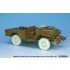 1/35 US Dodge WC 4x4 Truck Sagged Wheel set for AFV Club/Italeri kits