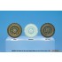 1/35 US Dodge WC 4x4 Truck Sagged Wheel set for AFV Club/Italeri kits