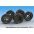 1/35 WWII US G7107(G506) Cargo Truck General Type Wheel set for ICM/Miniart kits