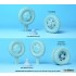 1/35 WWII US G506 (G7107) Cargo Truck Wheel set Early Type for ICM kits