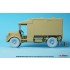 1/35 WWII British Austin K2 Truck Wheel set #1 Dunlop for Airfix