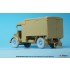 1/35 WWII British Austin K2 Truck Wheel set #1 Dunlop for Airfix