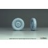 1/35 Trippel SG.6 Sagged Wheel set for Das Werk kit