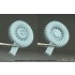 1/35 Trippel SG.6 Sagged Wheel set for Das Werk kit