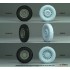 1/35 Trippel SG.6 Sagged Wheel set for Das Werk kit