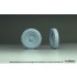 1/35 Sd.Kfz 250 Sagged Wheel set #1 for Sd.Kfz 250/Demag D7 kit