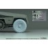 1/35 Sd.Kfz 250 Sagged Wheel set #1 for Sd.Kfz 250/Demag D7 kit