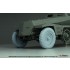 1/35 Sd.Kfz 250 Sagged Wheel set #1 for Sd.Kfz 250/Demag D7 kit