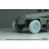 1/35 Sd.Kfz 250 Sagged Wheel set #3 for Sd.Kfz 250/Demag D7 kit