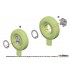 1/35 German Sdkfz.9 Famo Front Wheel Set #2 - Deutsch Dunlop for Tamiya/Trumpeter Kits