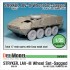 1/35 Stryker/LAV-III Mich XML Sagged Wheels set for AFV Club/Trumpeter kits