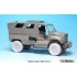 1/35 US 4x4 MRAP Armoured Fighting Vehicle Sagged Wheels Set for Kinetic K61011 (4 wheels)