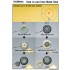 1/35 US 4x4 MRAP Armoured Fighting Vehicle Sagged Wheels Set for Kinetic K61011 (4 wheels)