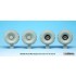 1/35 US Husky Mk.III Sagged Wheels Set for AFV Club kit