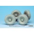 1/35 US Husky Mk.III Sagged Wheels Set for AFV Club kit