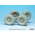 1/35 US Husky Mk.III Sagged Wheels Set for AFV Club kit