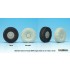 1/35 Russian Typhoon-K Mrap Sagged Wheel set for Takom/Zvezda kit (retooled ver)
