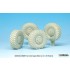 1/35 US MATV M-Pro Dash Sagged Wheel set w/Masks for Panda Hobby kits