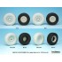 1/35 US M1224 MRAP Wheel Set for Bronco kits