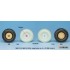 1/35 US M1240A1 M-atv Sagged Wheel set for Rye Field Model