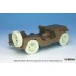 1/35 US M151A1 Early sagged Wheels (civilian tyres) w/Front Suspension for Tamiya/Academy