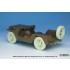 1/35 US M151A1 Early sagged Wheels (civilian tyres) w/Front Suspension for Tamiya/Academy