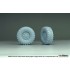1/35 German Utility Vehicles Mowag Eagle IV Sagged Wheel set for Vespid/ Das Werk kit