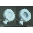 1/35 German Utility Vehicles Mowag Eagle IV Sagged Wheel set for Vespid/ Das Werk kit