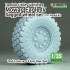 1/35 Danish Utility Vehicles Mowag Eagle IV Sagged Wheel set for Vespid kit