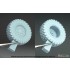1/35 Danish Utility Vehicles Mowag Eagle IV Sagged Wheel set for Vespid kit