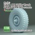 1/35 Soviet UAZ-469 Sagged Wheel set for Zvezda kit