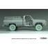 1/35 US M1008 CUCV Sagged Wheel Set for AK Interactive Kit