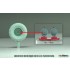 1/35 German Wolf SSA Sagged Wheel Set #1 for Neverland Hobby Kits