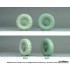 1/35 British Ferret Mk.2 Scout Car Desert Sagged Wheel Set for Airfix Kit