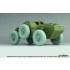 1/35 British Ferret Mk.2 Scout Car Desert Sagged Wheel Set for Airfix Kit