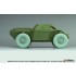 1/35 British Ferret Mk.2 Scout Car Desert Sagged Wheel Set for Airfix Kit