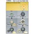 1/35 British Ferret Mk.2 Scout Car Desert Sagged Wheel Set for Airfix Kit