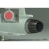 1/72 F-20 Tiger Shark Nozzle set (GE F404 Early type) #Opened for Hasegawa kits