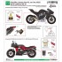 1/12 Movie Collection No.10 - Ninja Bike License Plate 2022 Detail set for Tamiya/Aoshima kits