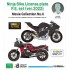 1/12 Movie Collection No.10 - Ninja Bike License Plate 2022 Detail set for Tamiya/Aoshima kits
