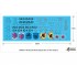 1/48 F-14A Tomcat Decal set Movie Collection No.1 for Tamiya kit [JEIGHT Design]