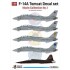 1/48 F-14A Tomcat Decal set Movie Collection No.1 for Tamiya kit [JEIGHT Design]