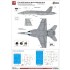 1/48 Movie Collection No.8 F/A-18E/F Super Hornet Decal set for Hasegawa kits